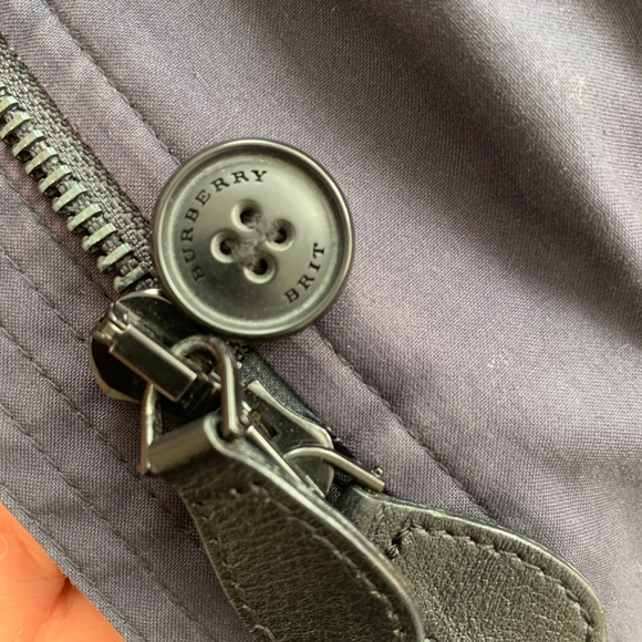 Burberry Brit Navy Fenton Trench - Picture 8 of 9